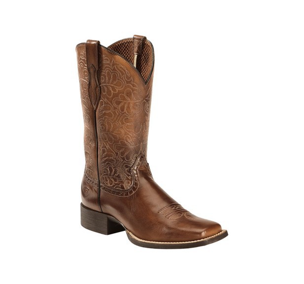 Men's Brown Leather Cowboy Boo - огляд і ціна Embroidery Free Pattern