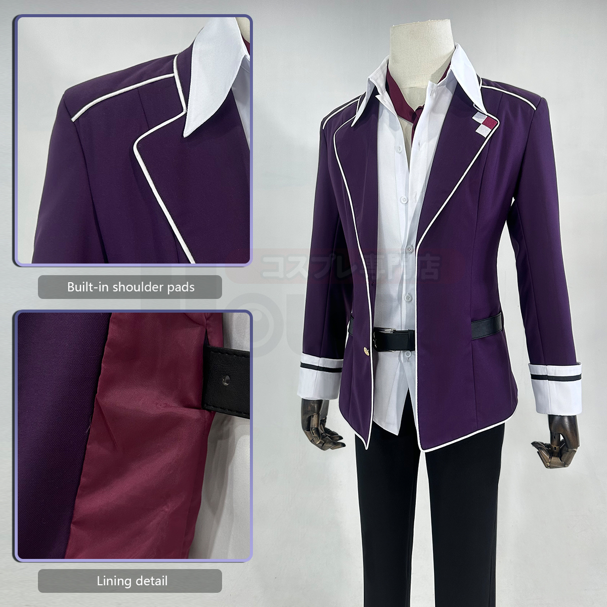 HOLOUN Diabolik Lovers Anime S - огляд і ціна Embroidery Shirt