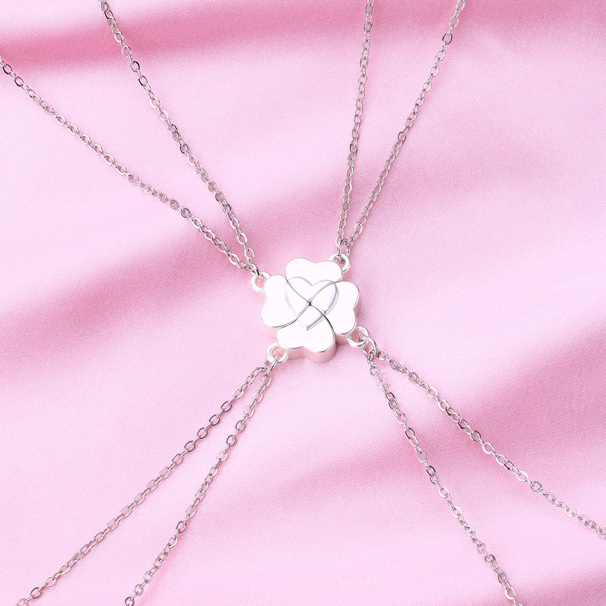 Elviragirl 4Pcs/Set Four Leaf  - огляд і ціна Embroidery Chain Stitch