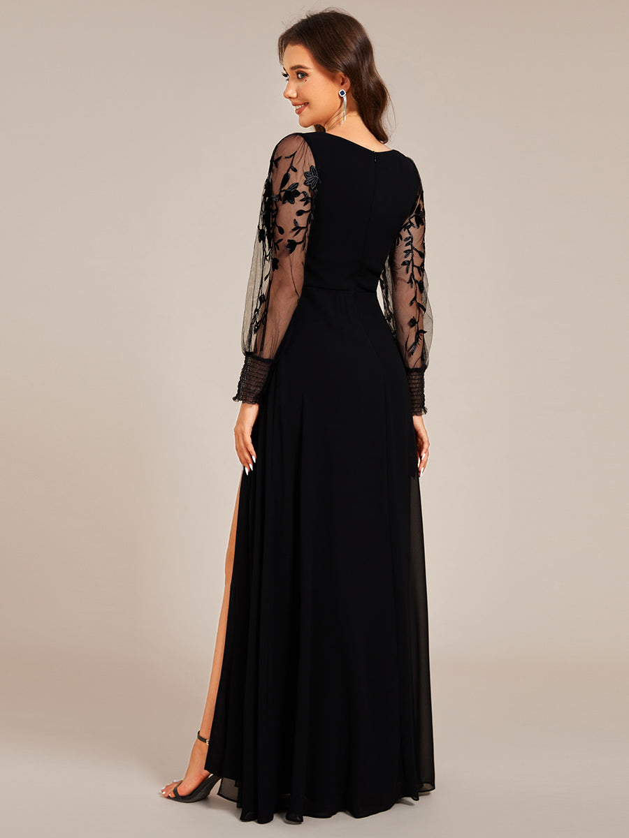 BAZIIINGAAA Party Dress Elegan - огляд і ціна Embroidery Flower Pattern