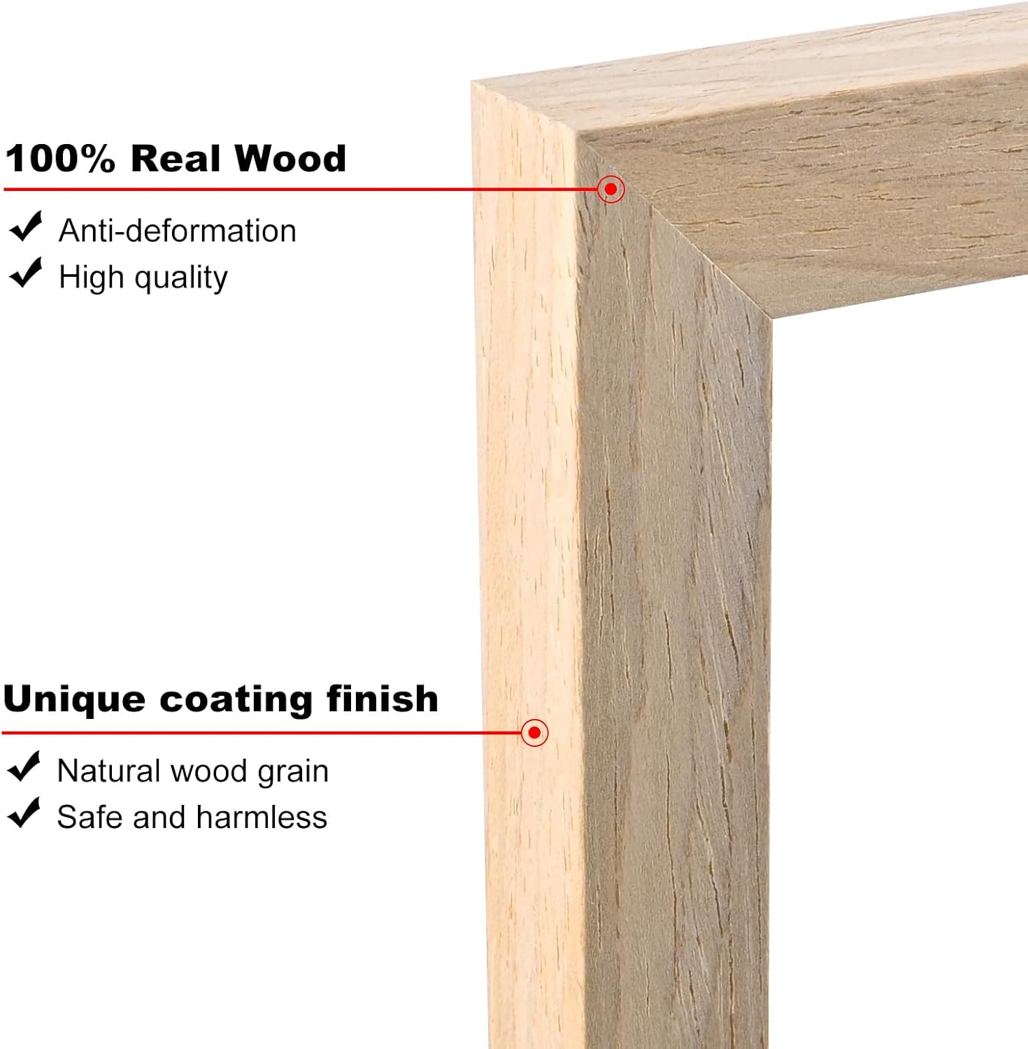 11x14 Picture Frame Natural So - огляд і ціна Frame Display Wood