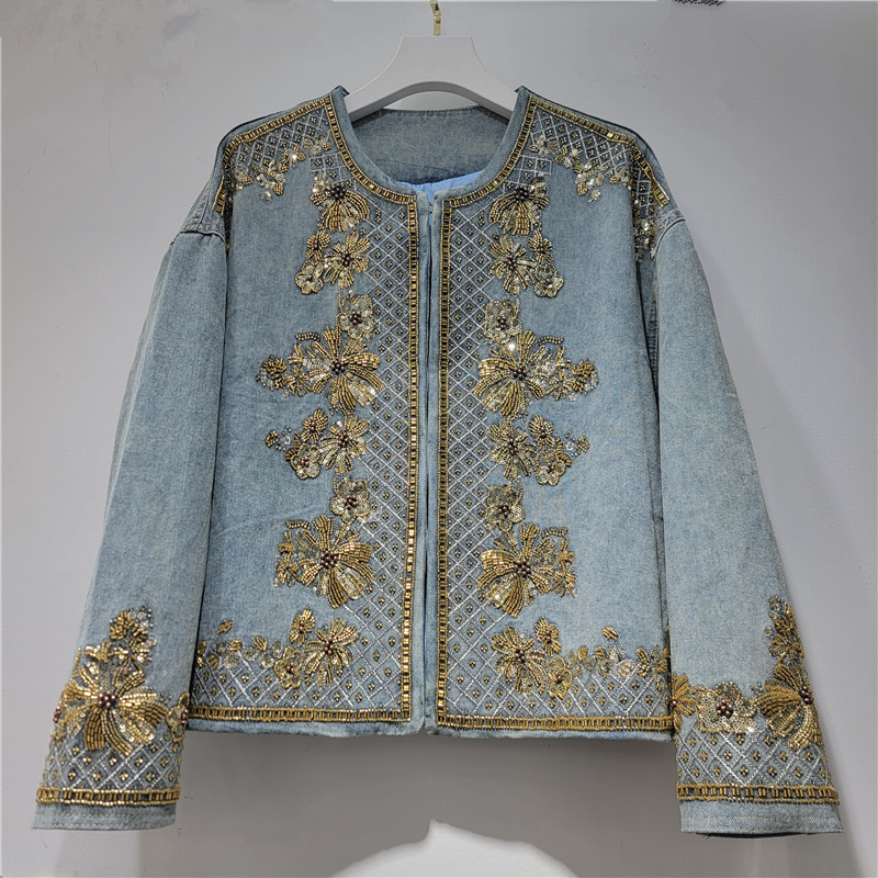 KT Women's Light Blue Denim Ja - огляд і ціна Embroidery Gold