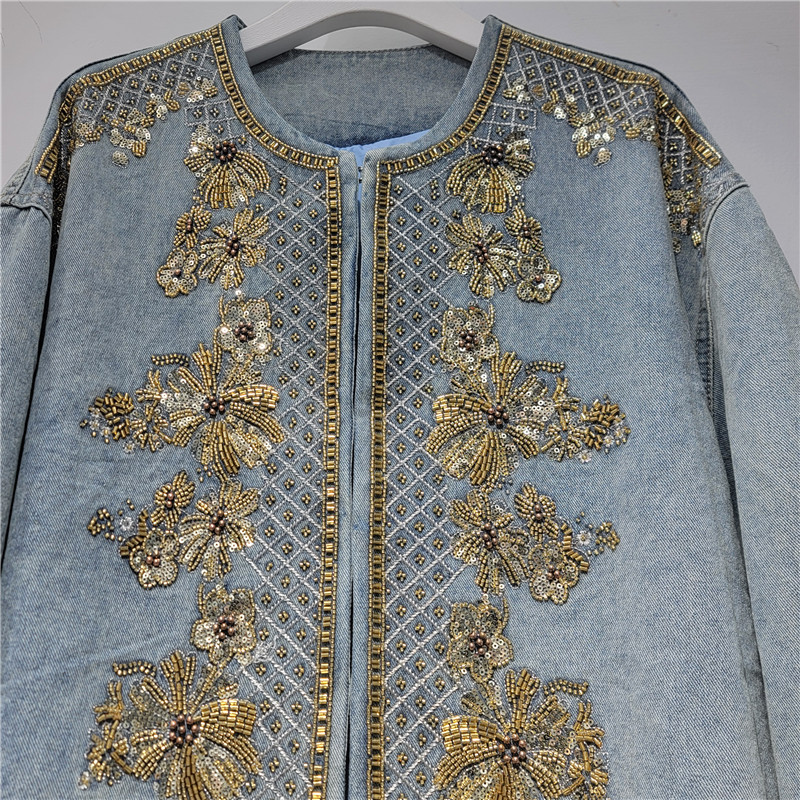 KT Women's Light Blue Denim Ja - огляд і ціна Embroidery Gold