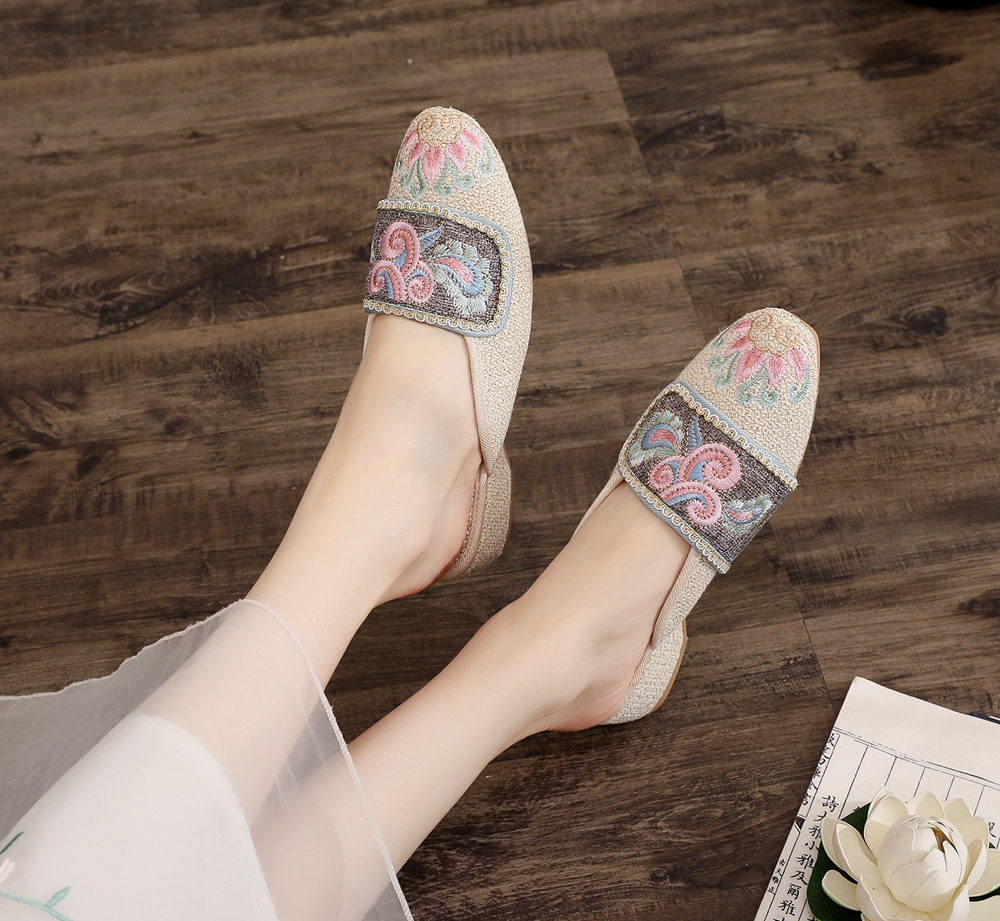 Veowalk New Cotton Fabric Embr - огляд і ціна Embroidery Shoes
